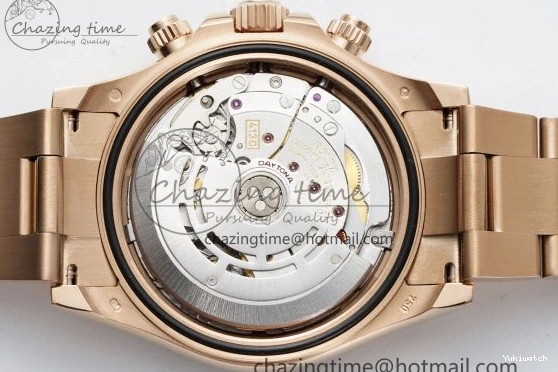 Dial SA4130 Best Edition QF Daytona on 116505 V2 Brown Bracelet RG 1:1 0324